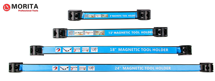 De magnetische Hulpmiddelhouder rekt Hulpmiddelbar met van de de Schroevedraaiermoersleutel van de Magneetholding Hulpmiddelen 8“ 12“ 18“ 24“