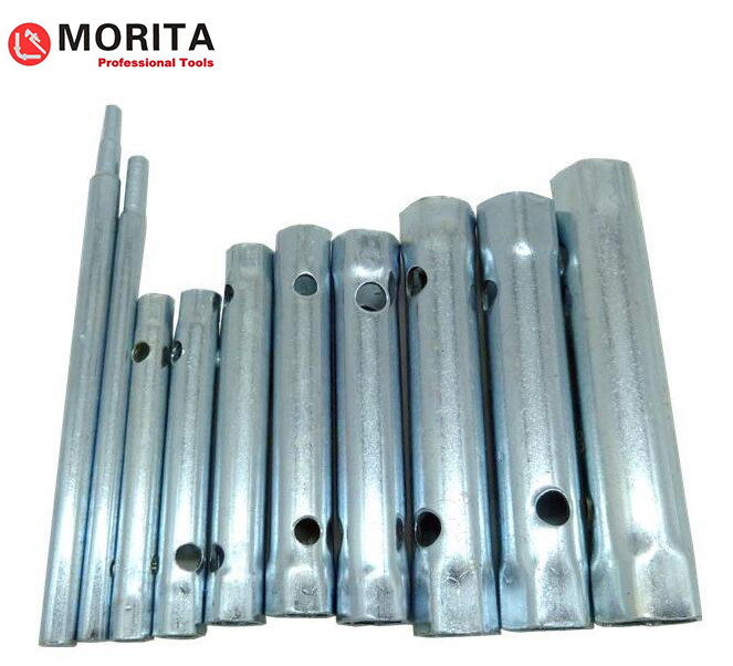 Monobloc moersleutel plaatste 622mm zink-geplateerd staal 6/7mm, 8/9mm, 10/11mm, 12/13mm, 14/15mm, 16/17, 18/19mm, 20/22mm