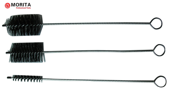 Rookreinigingsborstel 3 stuks 400 mm Staal en nylon Rond Ø52 mm Rond Ø15 mm Vlak 52*30 mm Zilveren sanitaire gereedschappen