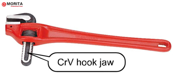 kopen 90Degree Moersleutel Cr-V Staal 14 van de compensatiepijp het Gecompenseerde Zelf Vastklemmen“ 18“ online manufacture