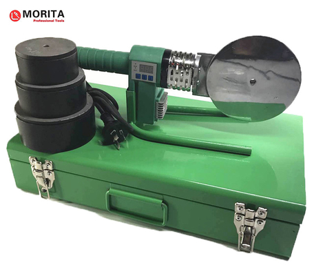kopen Plastic Lasser 7590110mm 1200W/220V van de Pijpfusie voor de Pijpen die van PPR, PE, van pp, van PVDF en Pb-met een Geval van het Kwaliteitsmetaal komen online manufacture