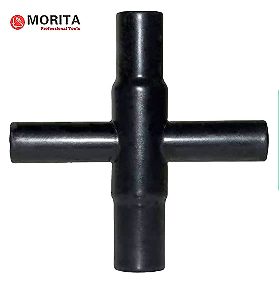 Sanitair gereedschap 4 Way Sillcock Sleutel 4 Schakel Groottes 1 / 4 9 / 32 5 / 16 11 / 32 1 Pack roestvrij staal