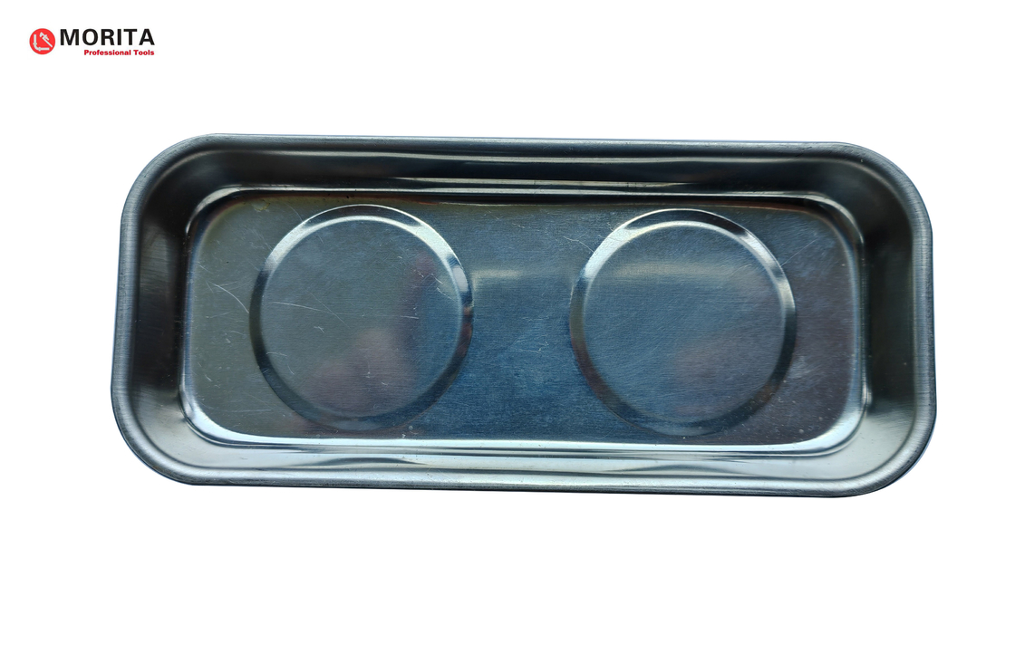 Sanitair gereedschap Rectangular Magnetische Bowl Roestvrij staal 150*65mm Houder Bolten, moeren, schroeven en onderdelen