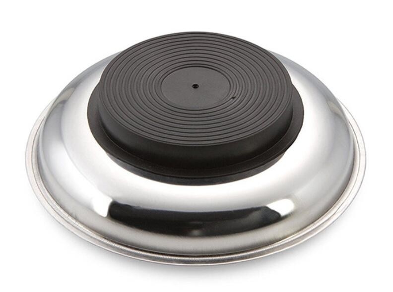 Sanitair gereedschap Ronde Magnetische Bowl Roestvrij staal 150mm Diameter Houder Bolten, moeren, schroeven en onderdelen