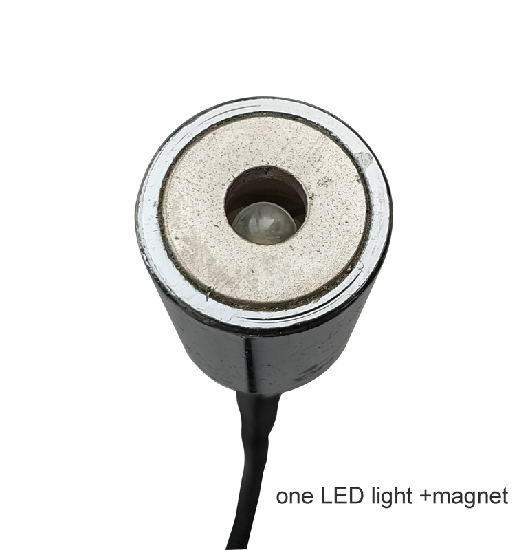 Sanitair gereedschap Magnetisch ophaalgereedschap met lignt buigbare staaf roestvrij staal capaciteit 3lb lengte 595mm