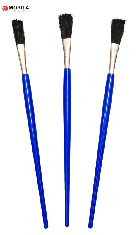Fluxborstel Plastic Handle loodgieterswerktuigen Set Borstel Plastic Lengte 195mm Het aanbrengen van flux of lijm op de gewrichten en draden