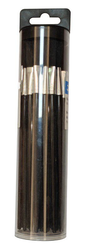 Fluxborstel Plastic Handle loodgieterswerktuigen Set Borstel Plastic Lengte 195mm Het aanbrengen van flux of lijm op de gewrichten en draden