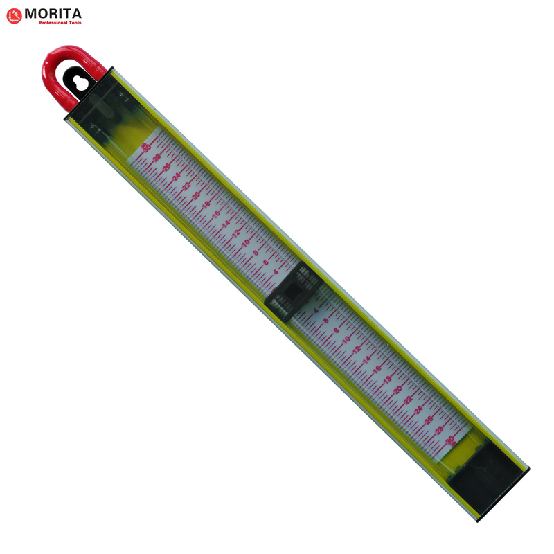 Sanitair gereedschap U-Gauge Manometer 30MB 12" Duurzaam Plastic Clear Cover Voor het controleren en instellen van de gasdruk