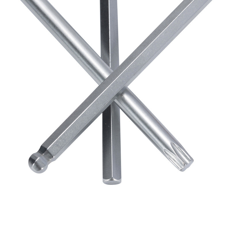 Schroevendraaier en stopcontact set T Handle Allen Sleutel CR-V Steel Slotted Phillips Pozi And Torx Extra Long Design Sterk Torsion