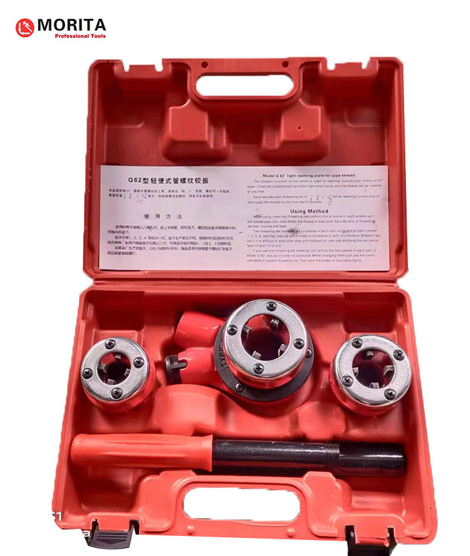 Werktuigen voor het naalddraaien van ratchetbuizen 1/2&quot;-1&quot; ratchet van smeebaar gietijzer voor het naalddraaien van gasbuizen of gegalvaniseerde ijzerbuizen