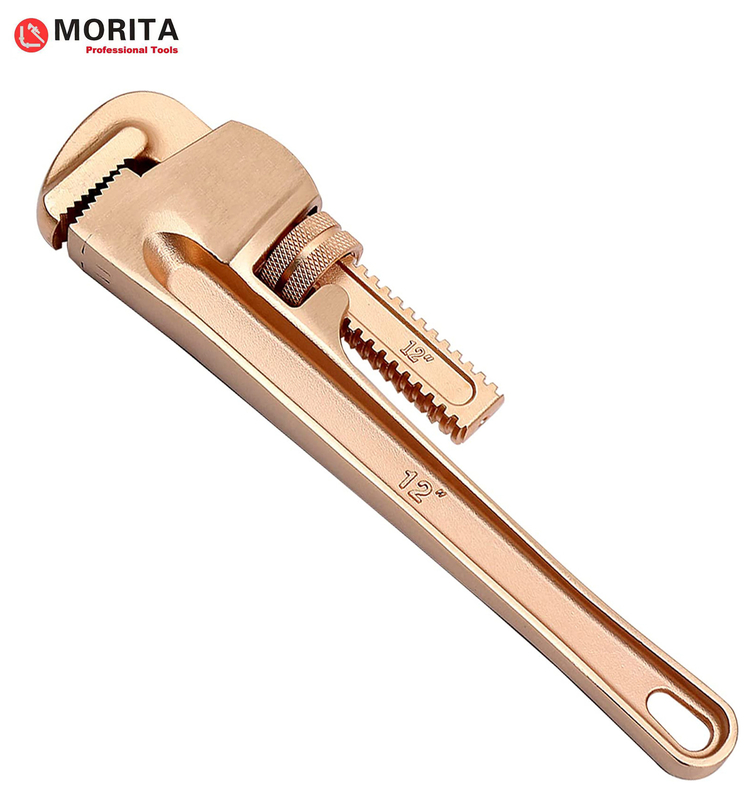 Niet-sparkende gereedschappen pijplets Beryllium Bronze of Aluminium Bronze 8&quot;, 10&quot;, 12&quot;, 14&quot;, 18&quot;, 24&quot;, 36&quot;, 48&quot;